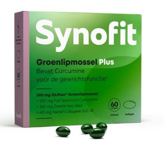 SYNOFIT GROENLIPMOSSEL PLUS 60 SOFTGELS